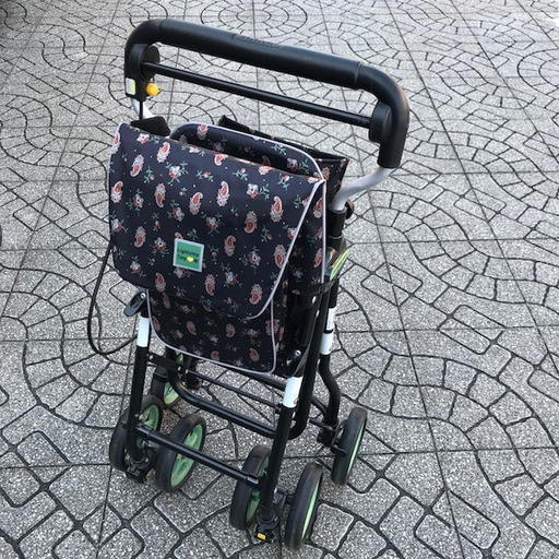 シルバーカー　象印ベビー　ライトステップ　タイニーW   ペイズリー
