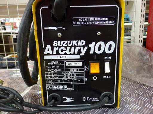 SUZUKID 半動溶接 ARCURY100 | noonanwaste.com