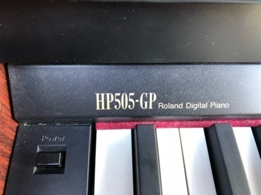 中古電子ピアノ ローランド HP-505GP 2012年製