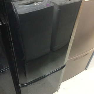 【送料無料・設置無料サービス有り】冷蔵庫 2016年製 MITSUBISHI MR-P15Z-B① 中古