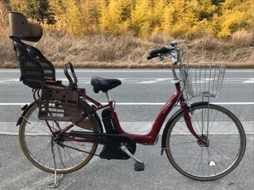 電動自転車 ヤマハ ラフィーニ 3人乗り 大容量6ah