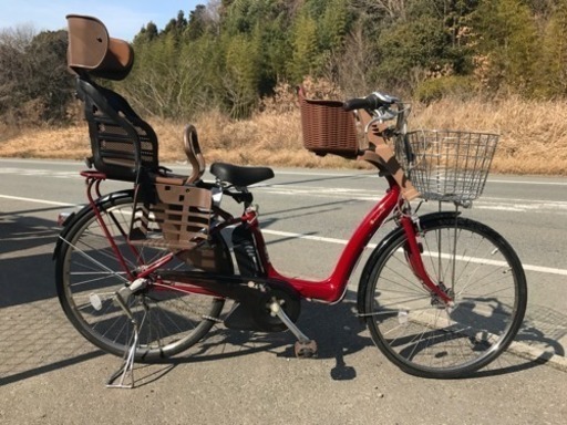 電動自転車 ブリヂストン アシスタボーテ 3人乗り 大容量6ah
