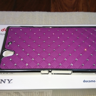 SONY XPERIA Z SO-02E パープル 中古 美品