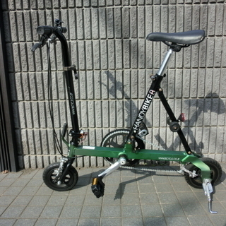 初めての試みで出品します。ブリジストン　ハンディバイク８　緑色　です。