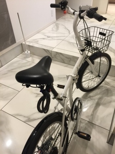 Amazon購入 キャプテンスタッグ 20インチ 折りたたみ自転車 (mickey