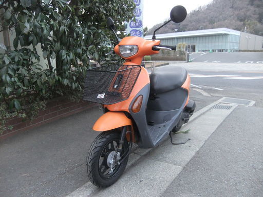 スズキ　レッツ4　中古実動車　バッテリー新品　オイル交換済み　書類有り　前カゴ付き