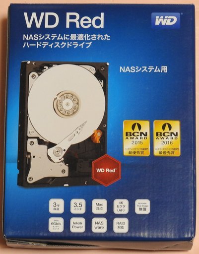 周辺機器 10TB HDD WD100EFAX
