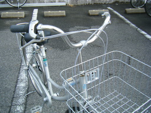 中古自転車93（防犯登録無料）日本製　ホームサイクル　27インチ　3段ギヤ　ＬＥＤオートライト