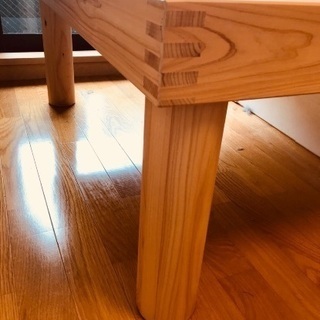 シングル)総ひのき造りすのこベッド