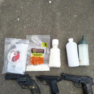 鹿児島市内からです!エアーガンのセット!