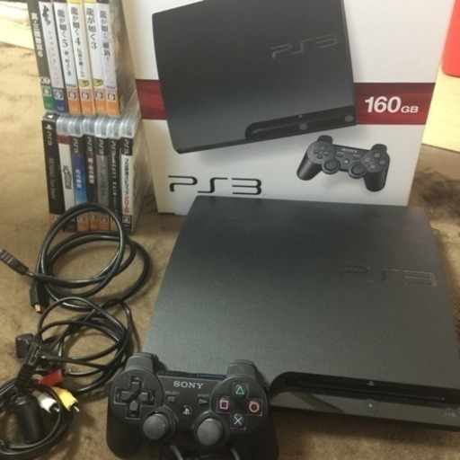 プレステ3本体、ソフト13本まとめて