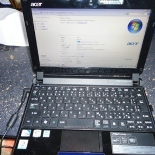 中古　【ＡｃｅｒミニノートＡＳＰＩＲＥ　Ｏｎｅ　Windows７...