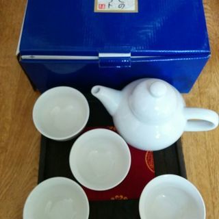 新品未使用✨茶器セット(ミニお盆付)