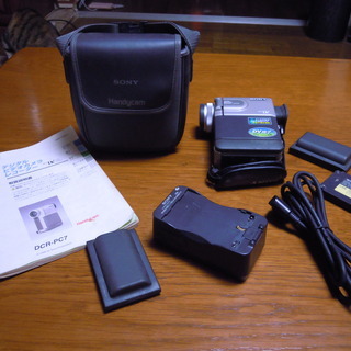 SONY　Ｈａｎｄｙｃａｍ　ディジタルビデオカメラ　DCR-PC7　