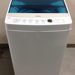 美品 クリーニング済】2020年 4.5kg 洗濯機 Haier JW-HS45A【PayPay他 