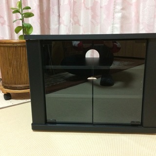 美品　テレビ台(ブラック）