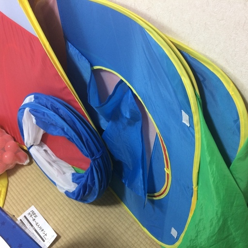トイザらスカラーボール入りテント150個 ここいちさん 石切のおもちゃ 知育玩具 の中古あげます 譲ります ジモティーで不用品の処分