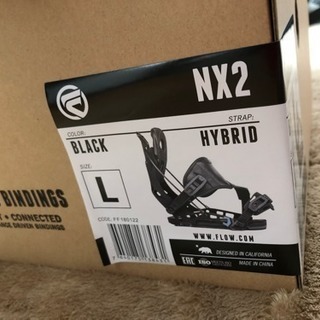 【新品】FLOW フロー 2018最新  NX2 HYBRID 黒ビンディング