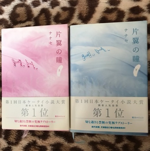 ケータイ小説を文庫化 片翼の瞳 上下巻 さと W 狭山市のマンガ コミック アニメの中古あげます 譲ります ジモティーで不用品の処分