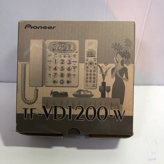 ■Pioneer パイオニア TF-VD1200-W 電話機 子...