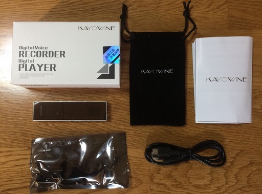 新品同様 ICレコーダー　スタイリッシュ ボイス レコーダー