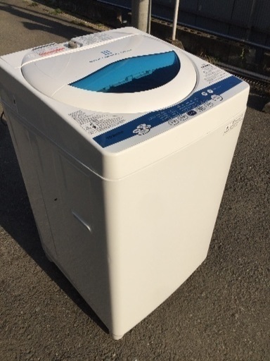 TOSHIBA製 5キロ洗濯機 超クリーニング済み✨