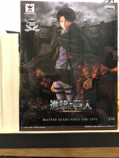 進撃の巨人リヴァイのプライズフィギュア Tomo 青森のフィギュアの中古あげます 譲ります ジモティーで不用品の処分