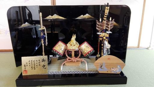 五月人形兜飾り　[引き渡し予定]