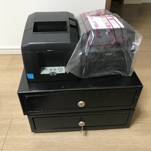 レジスター、レシートプリンターセット