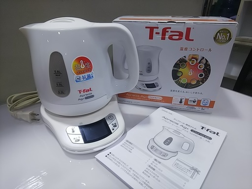 【高く買取るゾウ八幡東 直接引取】ティファール(T-fal) 電気ケトル 0.8L KO620JP