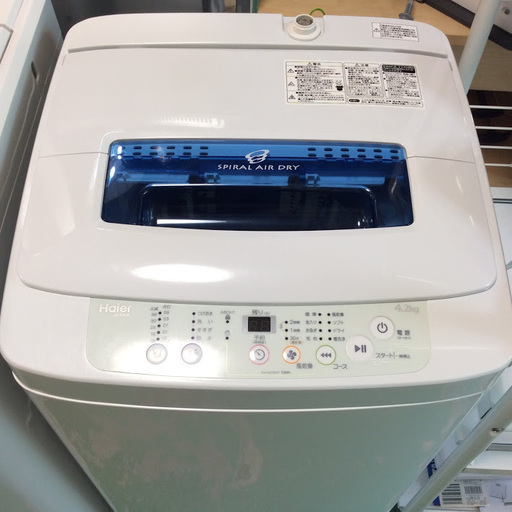 【送料無料・設置無料サービス有り】洗濯機 2015年製 Haier JW-K42K 中古