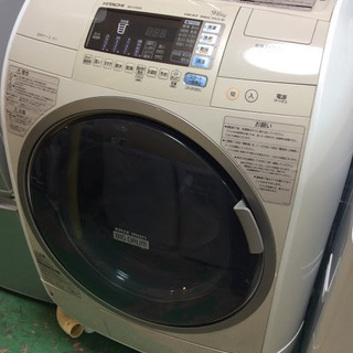 【送料無料・設置無料サービス有り】ドラム式洗濯機 HITACHI BD-V3500L  中古