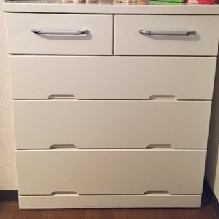 チェスト 白 小