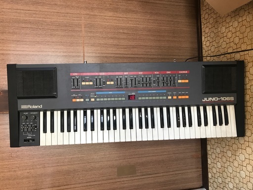 【ジャンク】ROLAND JUNO-106 JUNO106 シンセサイザー