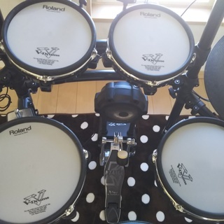 ※2回目の値下げをしました【富士市近隣限定】2013年2月購入 電子ドラム Roland V-Drums TD-15KV-S オリジナルセット130,000円