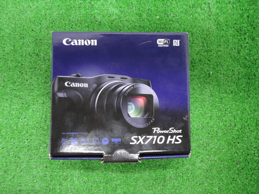 【ハンズクラフト博多店】Canon キャノン　コンパクトデジタルカメラ PowerShot SX710HS ブラック　未使用品