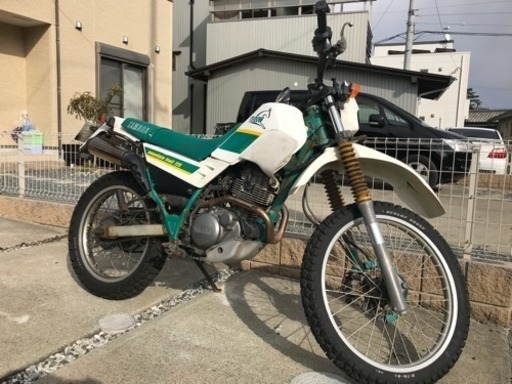 ヤマハ セロー225 3RW1 現役です。自賠責一年付き