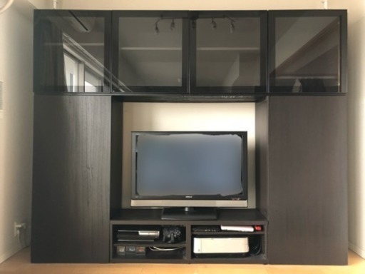 IKEA BESTA】壁面収納 テレビボード (sayaka) ひたち野うしくの収納 