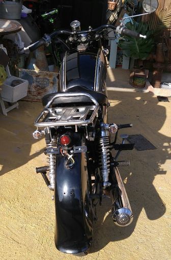 YAMAHA YD125 稀少カスタム！ 好調です☆ エンジン実動 車体