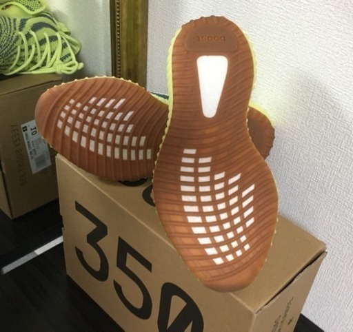 ADIDAS YEEZY BOOST 350 V2 SEMI FROZEN YELLOW アディダス イージー ブースト セミ フローズン イエロー