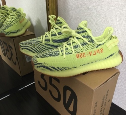 ADIDAS YEEZY BOOST 350 V2 SEMI FROZEN YELLOW アディダス イージー