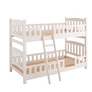 ▻2段ベッド 103×203×150cm はしご付き 木製 子供部屋 ニトリ 