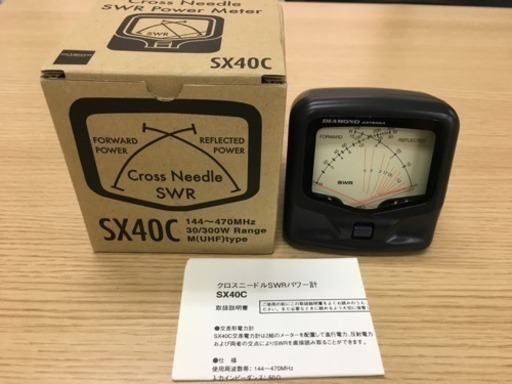 アマチュア無線SWR計SX40C