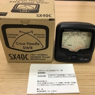 アマチュア無線SWR計SX40C