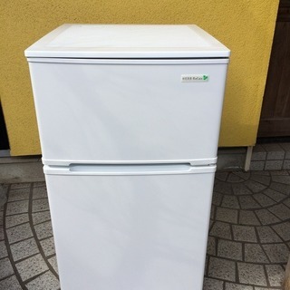 美品 冷蔵庫 YRZ-C09B1 2015年製 ヤマダオリジナル...