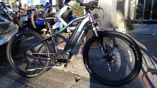 パナソニック電動自転車　XM1 マットチャコールブラック