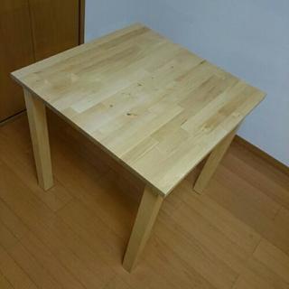 IKEA ダイニングテーブル 2人用 無垢材 NORDEN