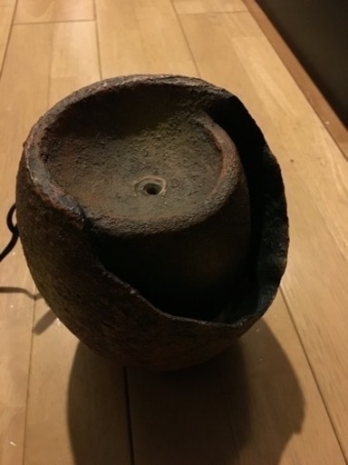 つくばい 噴水 坪庭