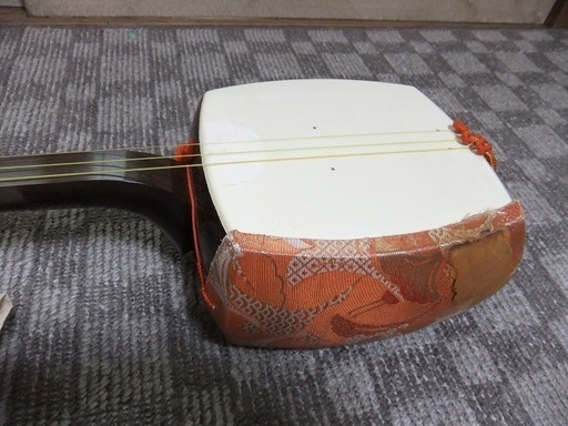 三味線 一式 最終値下げ 義太夫三味線の駒 お値下げしました！ 義太夫