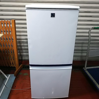 🌟SHARP🌟冷凍冷蔵庫🌟SJ-14E8-KB🌟12年製🌟高さ1...